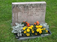  Per Birger Strömberg 1902-1982 och hustrun Aurora Delorita 1907-1999, samt dottern Ulla Aurora 1936-1936.